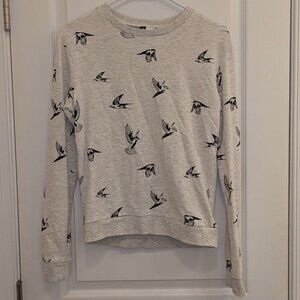 Bird Print Top